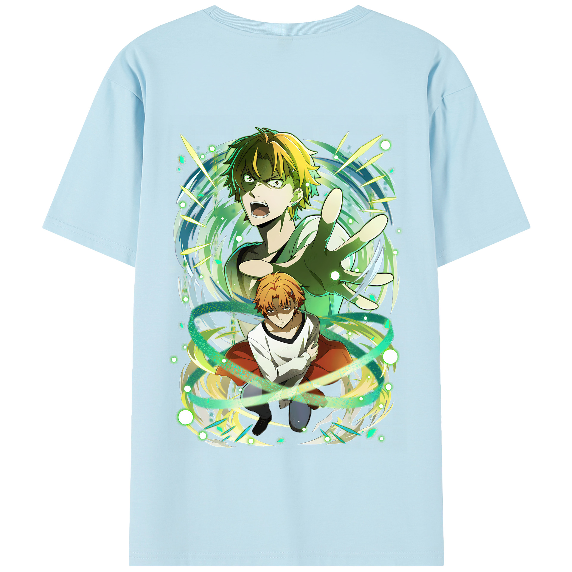（画像用） 文豪ストレイドッグス Bungo Stray Dogs 綿100％半袖Tシャツ（背面プリント）